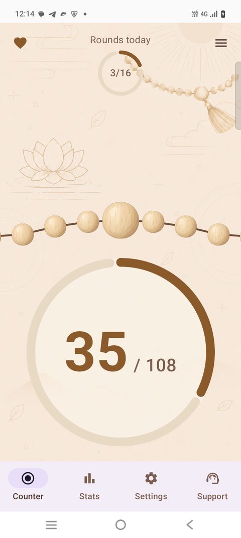 Counter screen